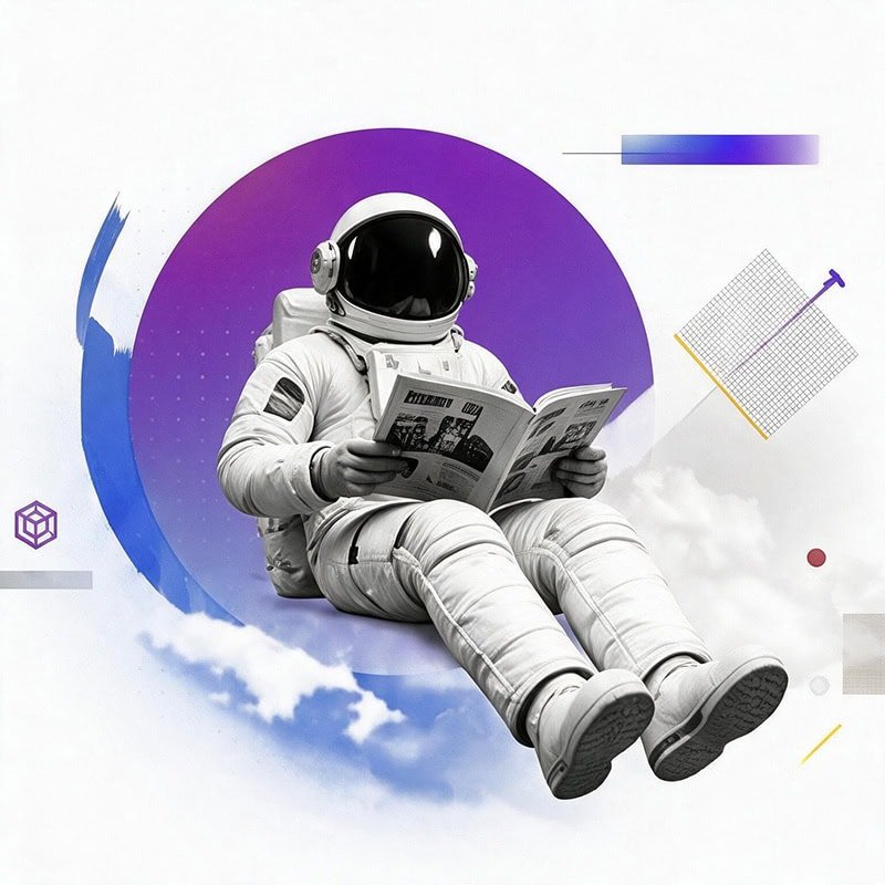 Астронавт — визия от блога на SpaceTime